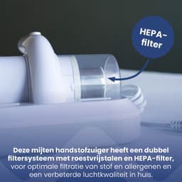 Nexxt Mijtstofzuiger – Voor Matras & Bed – UV-C & HEPA – Verwijdert Allergenen & Stof – Voor Schonere Nachtrust — thumbnail 4