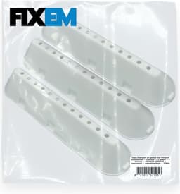 Fixem® trommelrib set geschikt voor Whirlpool 482000023096 - 225x53x40 - 12 gaatjes - 6 klemmen - C00268109 C00533119 - meenemerrib - wasmachine droger - 3 Stuks — thumbnail 4