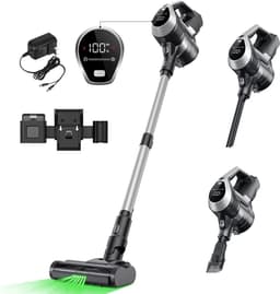 Wildor® Stofzuiger - Draadloos - Hand - Handstofzuiger - Stokzuiger - Schoonmaken - Huisdier - Haar - Tapijt - 20Kpa - 28W — thumbnail 1