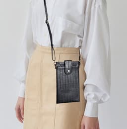 Stravo Kleine Crossbody Mobiele Telefoon Portemonnee voor Vrouwen - Stone 2# - Wit - Lichtgewicht Schoudertas met Creditcardvakken, Meisjes Steen Getextureerde Echte Leren Telefoontas voor iPhone/Samsung/Huawei/Google/etc Telefoon binnen 7 Inch — thumbnail 7