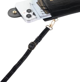 Stravo Kleine Crossbody Mobiele Telefoon Portemonnee voor Vrouwen - Stone 2# - Wit - Lichtgewicht Schoudertas met Creditcardvakken, Meisjes Steen Getextureerde Echte Leren Telefoontas voor iPhone/Samsung/Huawei/Google/etc Telefoon binnen 7 Inch — thumbnail 11