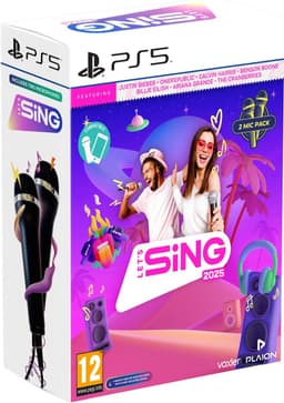 Let's Sing 2025 + 2 Microfoons - International Edition - PS5 — thumbnail 1