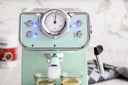 Espressomachine - koffie machine - espresso - Mint - Retro - OldScool - 950W - 1.5 liter — thumbnail 3