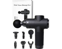 "Massagegun-spierherstel &deep tissue massage-draadloos masassge apparaat met opzetstukken