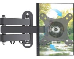 Verstelbare TV Wandhouder voor 14-32 inch Televisie - Draaibaar en Kantelbaar met Robuuste Bevestiging
