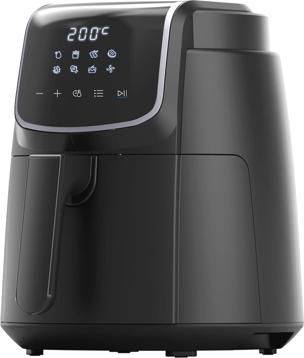 4L XL Heteluchtfriteuse met LED-Touchscreen en 8 Kookfuncties — afbeelding 1