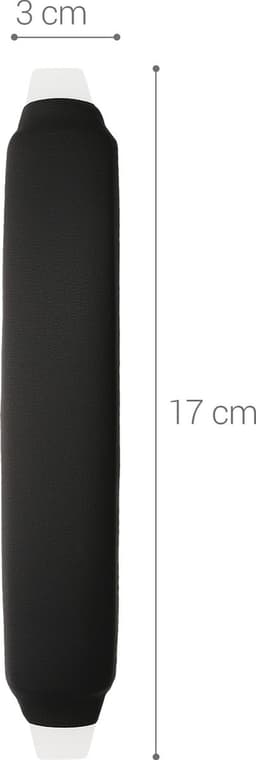 kwmobile band geschikt voor Bose QuietComfort 45 / QC45 - Koptelefoonband in zwart - Zachte hoofdband voor hoofdtelefoon — thumbnail 2