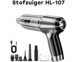 Fidelem® Krachtige Stofzuiger - Oplaadbare Autostofzuiger - 12000Pa-Kruimeldief -Handzame stofzuiger-Multifunctioneel-Blazer-Oplaadbaar