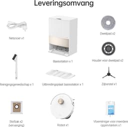 Dreame L20 Ultra Robotstofzuiger met Stofzak Dubbele Reiniging LED AI Object Herkenning — thumbnail 3
