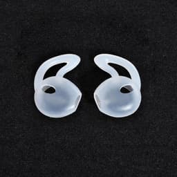 CHPN - Covers voor AirPods - Geschikt voor Apple AirPods - Anti-slip Oordopjes - Siliconen - 1 Paar - Wit - AirPods niet verliezen — thumbnail 3