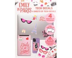 Emily in Paris stickervellen (4 vel)