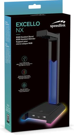 Speedlink EXCELLO NX - Gaming Headset Stand - RGB - USB Hub - Sensor — thumbnail 4
