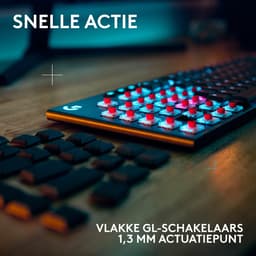 Logitech G915 X Lightspeed - Draadloos Gaming Toetsenbord - Tactile - Qwerty - Zwart — thumbnail 2