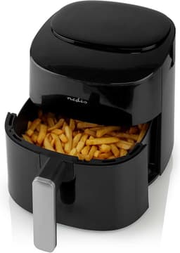 Nedis Airfryer XL – 4,2L – Heteluchtfriteuse – 8 Programma’s – Digitaal – Tot 4 Personen – Zwart — thumbnail 7