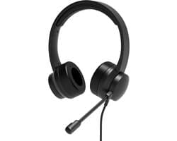 Port Connect Comfort - Headset met Microfoon - Bedraad - Windows en MAC - Zwart
