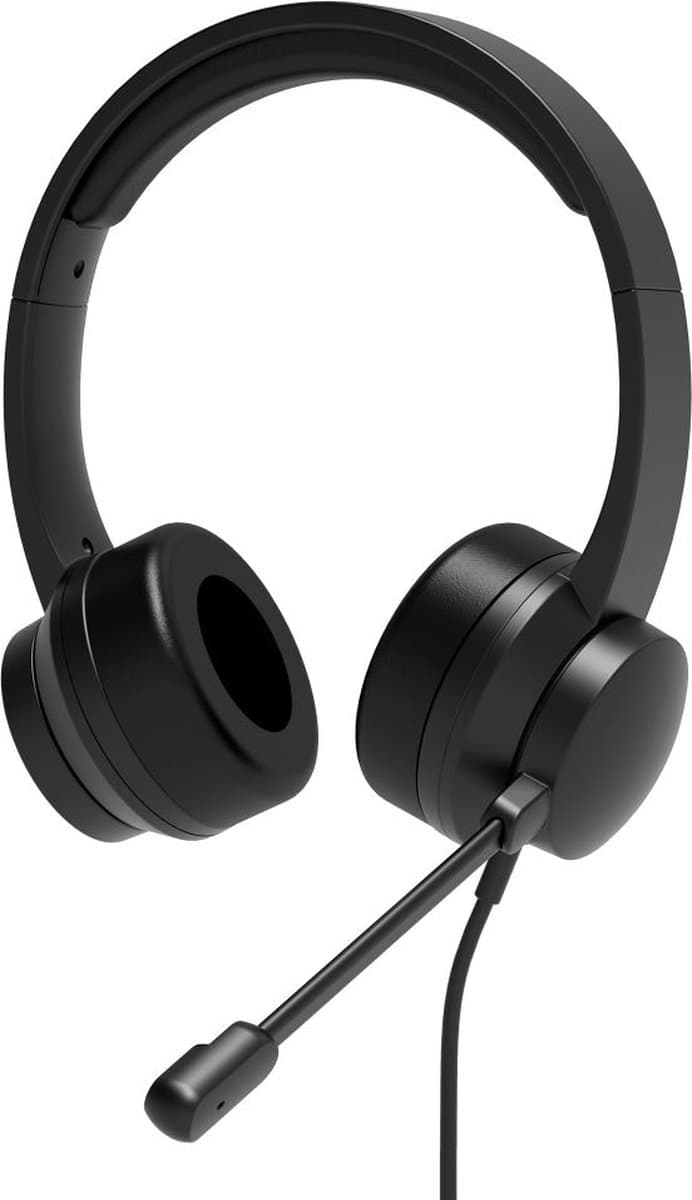 Port Connect Comfort - Headset met Microfoon - Bedraad - Windows en MAC - Zwart — afbeelding 1