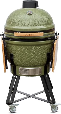 Outr Kamado BBQ - Grill Large 55 - Olijfgroen — thumbnail 3