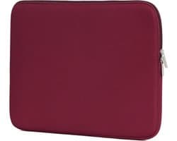 laptophoes 14 - 15 inch - rood - soft case - laptop hoes - Schokbestendig - Krasbestendig - Laptoptas - laptop sleeve - laptop case - laptop cover - laptophoes 14 - 15 inch - 14 - 15 inch