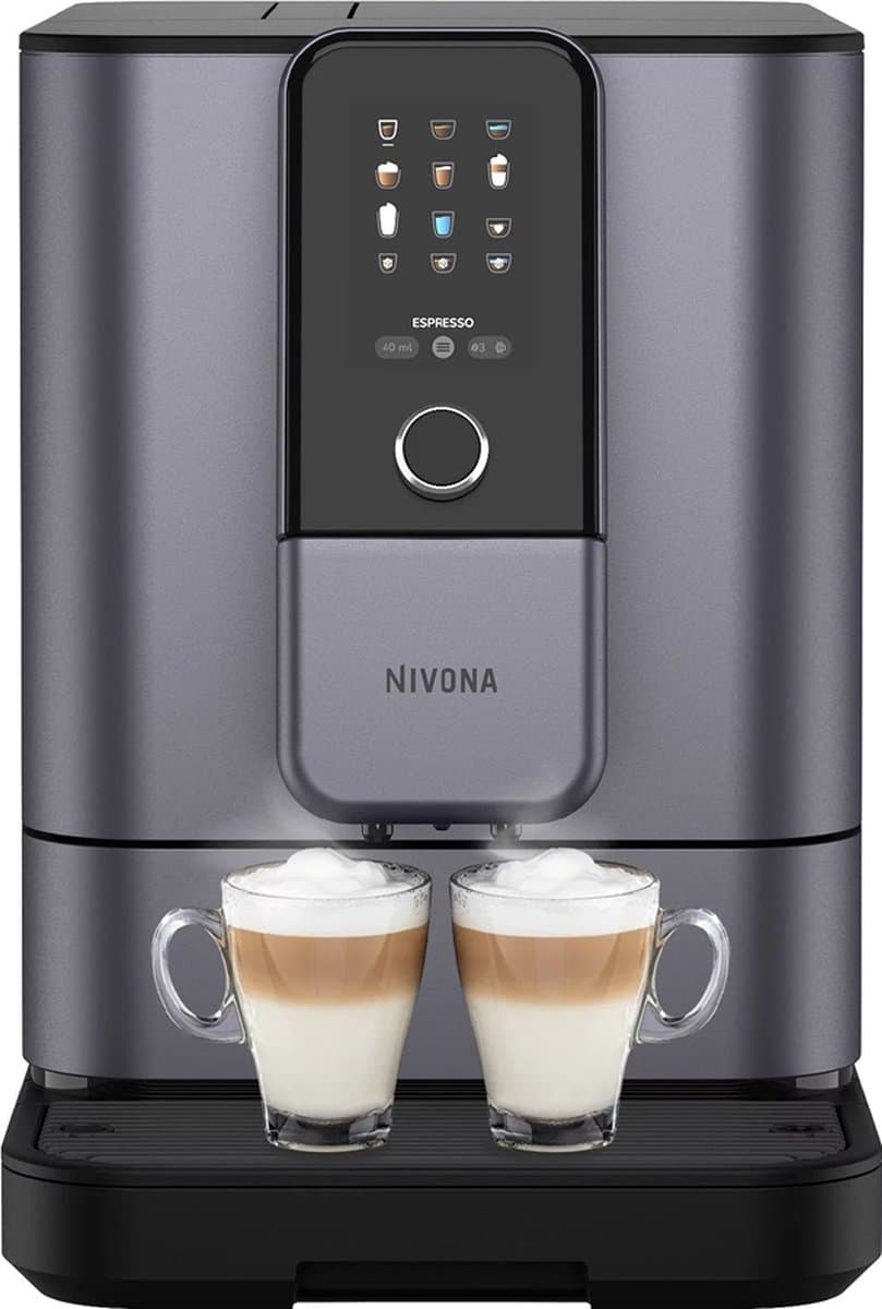 Nivona CafeRomatica NIVO 8107 - volautomatische koffiemachine voor liefhebbers van warme én koude koffiespecialiteiten — afbeelding 1
