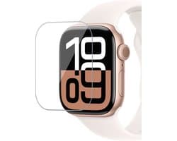 Geschikt voor Apple Watch Series 10 42mm Screenprotector - Beschermglas Folie Apple Watch Series 10 42mm