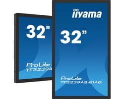 iiyama TF3239AS-B1AG computer monitor 80 cm (31.5) 1920 x 1080 Pixels Full HD LED Touchscreen Zwart