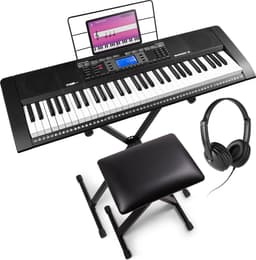 Complete keyboard set - MAX Rhapsody61M met 61 toetsen - Inclusief bankje, standaard en koptelefoon — thumbnail 1