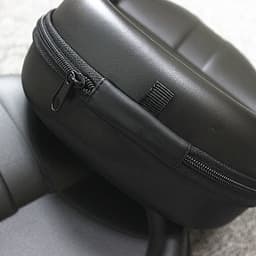 1-pack harde hoofdtelefoonhoes van volledige grootte, hoofdtelefoonhoes, draagtas Opbergtas voor harde hoofdtelefoon - Biedt superieure bescherming voor Audio Technica, Beats, Sony en meer - Zwart — thumbnail 3