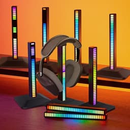 Bovista Koptelefoon Hanger - Headset Standaard - Houder - Stand - Gaming - Zwart — thumbnail 2