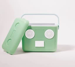 Sunnylife - Beach Accessoires Bluetooth Speaker en Koelbox Mint - Polypropyleen - Groen — thumbnail 5