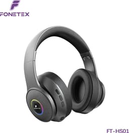Over Ear Koptelefoon Draadloos - Draadloze Headset met Microfoon - Bluetooth 5.3 - 60 Uur Batterij - Inklapbaar - ENC Kristalheldere Gesprekken - Bluetooth Headset - Zwart — thumbnail 1