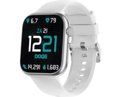 OOQE WATCH PRO 7 - Smartwatch Heren en Dames | Wit