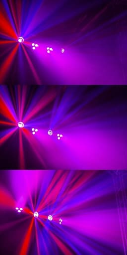 Discolamp - MAX Partybar1 disco verlichting met 2x Jellymoon discobal en 2 Par spots + standaard — thumbnail 2