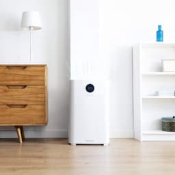 Luxe Luchtreiniger – Ultra Stil – Air Purifier – Met HEPA Filter – Luchtbevochtiger – Air Cleaner – Luchtzuiveraar – Ionisator - 600 m³/u – Koolstoffilter – Wit — thumbnail 5