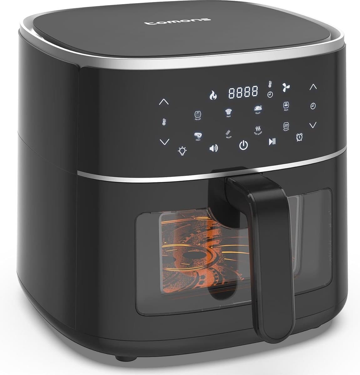 Multifunctionele Heteluchtfriteuse 6 Liter met Digitaal Touchscreen en 8-in-1 Programma's — afbeelding 1