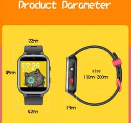 West Watch Kinder Smartwatch WERKT ZONDER APP Cloud (6-10 jaar) - Spelletjes- Stappenteller- Camera - Model River - Paars/Roze — thumbnail 4