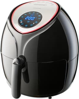 Monzana Hetelucht Friteuse - 6,5 L XXL LED & Timer 1850W - Zwart — thumbnail 1