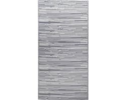 vidaXL - Buitenkleed - ARAKIL - 120x180 - cm - PP - grijs
