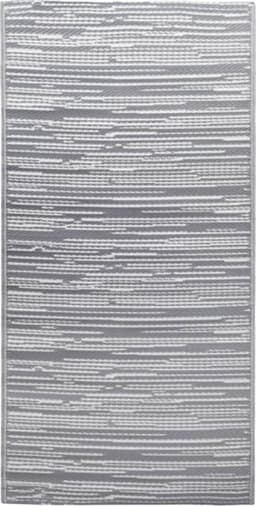 vidaXL - Buitenkleed - ARAKIL - 120x180 - cm - PP - grijs — thumbnail 1