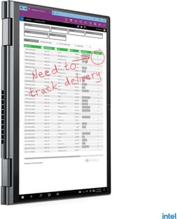 Lenovo ThinkPad X1 Yoga Gen 6 Intel® Core™ i7 i7-1185G7 Hybride (2-in-1) 35,6 cm (14") Touchscreen WUXGA 16 GB LPDDR4x-SDRAM 512 GB SSD Wi-Fi 6 (802.11ax) Windows 11 Pro Grijs — thumbnail 3