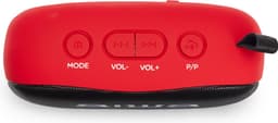 AIWA BS-110RD Bluetooth speaker - Rood / Zwart — thumbnail 4