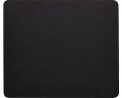 ValeDelucs Muismat - Zwart - 240 x 200 mm - Antislip mat - Zonder Logo Opdruk Compleet Zwart