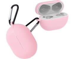 kwmobile Hoes geschikt voor Huawei FreeBuds Pro - Siliconen cover voor oordopjes in roze