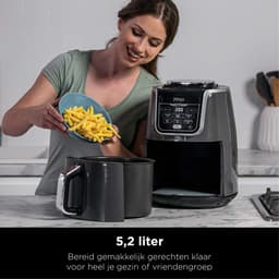 Ninja AF160EU - Multifunctionele Hetelucht Friteuse - 5,2 liter - Grijs/Zwart — thumbnail 5