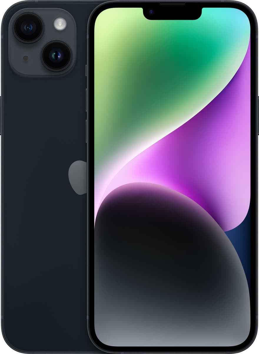 Apple iPhone 14 Plus - 128GB - Middernacht — afbeelding 1