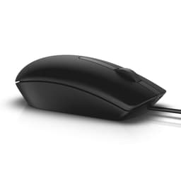 Dell - optische usb muis - links- en rechtshandig - zwart - MS116 - 1000 dpi — thumbnail 2