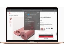 Apple Macbook Air (2018) – 256 GB opslag – 13.3 inch - Rose Goud