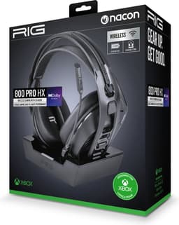 Nacon RIG 800 Pro HX Dolby Atmos - Draadloze Gaming Headset - Xbox Series X/Xbox One - Zwart — thumbnail 5