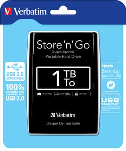Verbatim Store 'n' Go Ultra Slim - Externe harde schijf - 1 TB — thumbnail 1