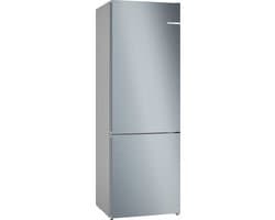 Bosch KGN492LDF - Serie 4 - Koel-vriescombinatie - Extra breed - RVS - Total No Frost nooit meer ontdooien - Zeer stil - VitaFresh XXL 0°C: houd etenswaren langer vers met extra ruime vershoudlades — afbeelding 1