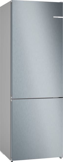 Bosch KGN492LDF - Serie 4 - Koel-vriescombinatie - Extra breed - RVS - Total No Frost nooit meer ontdooien - Zeer stil - VitaFresh XXL 0°C: houd etenswaren langer vers met extra ruime vershoudlades — thumbnail 2